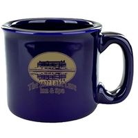 15 oz. cobalt blue colored stoneware mug.... from ASI 46573 Cooper & Clement Inc
