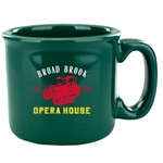 15 oz Yosemite Western Campfire Mug - Green