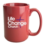 15 oz Fiesta El Grande Mug -Coral