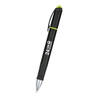 Ballpoint pen with yellow highlighter.... from ASI 61125 Hit Promotional...