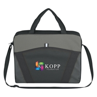 Messenger brief with large front pocket and adjustable shoulder strap.......