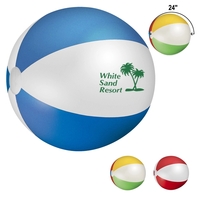 24" beach ball available in several colors... from ASI 61125 Hit Promotional...