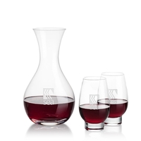 Adelita Carafe & Glenarden Stemless Wine