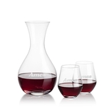 Adelita Carafe & Reina Stemless Wine