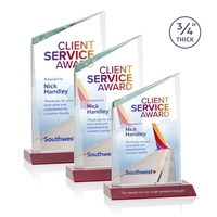 Scarsdale VividPrint™ Award - Red... from ASI 84592 St Regis Group / St Regis