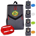 Victory Locking Lid Cooler Backpack Set