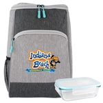 Bay Backpack Glass Lunch Set