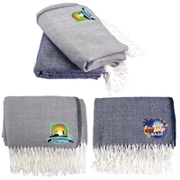 Fringed Throw Blanket... from ASI 30208 A P Specialties / AP Specialties