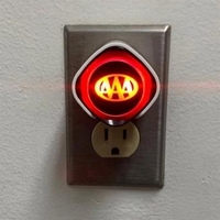 Multi-Color LED Nightlight with Dual USB Charging Ports... from ASI 31570...