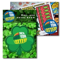 Post Card with Full Color Shamrock Coaster