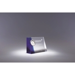 Variations Color Optic Crystal Analog Clock