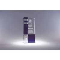 The Unity Award is a playful collaboration of clear and blue... from ASI...