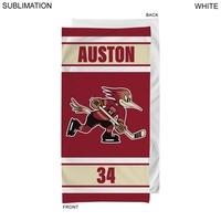 Team Towel in HEAVIER Plush and Soft Velour Terry Cotton Blend,... from ASI...