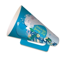 Round 10" Megaphone Box... from ASI 67620 Lion Circle Corp