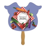 Pig Hand Fan