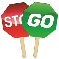 Octagon Mini Sandwich Hand Fan