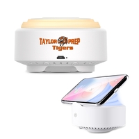 Selene Night Light Bluetooth Speaker with Wireless Charger