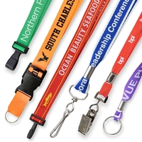 Quality custom silkscreen lanyards with a huge selection of attachment...