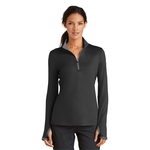 Nike Women's Dri-FIT Stretch 1/2-Zip Cover-Up.