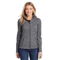 Port Authority Ladies Digi Stripe Fleece Jacket.... from ASI 84863 SanMar