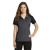 Sport-Tek Ladies Colorblock Micropique Sport-Wick Polo.... from ASI 84863 SanMar