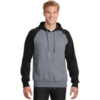 Sport-Tek Raglan Colorblock Pullover Hooded Sweatshirt.... from ASI 84863 SanMar