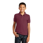 Port Authority Youth Core Classic Pique Polo.
