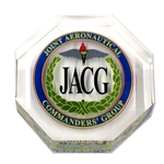 Octagon shape Lucite Embedment