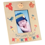 Matte Maple Unisub Sublimatable Frame Holds 4" x 6" Photo