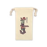 Weedy 100% Natural Cotton Drawstring Bag