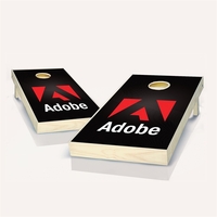 Regulation Cornhole Set with 4 Color Process Logo