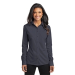 Port Authority Women's Dimension Knit Dress Shirt.