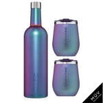 BruMate Winesulator + 2 Uncork'd XL Wine Tumblers Gift Set