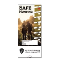 Safe hunting slide chart.... from ASI 45815 Coloring Book Solutions /...