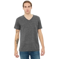 BELLA+CANVAS Unisex Textured Jersey V-Neck Tee