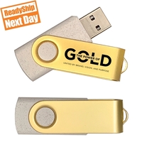 iClick Wheat Straw - Gold Swivel (Domestic)