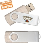 iClick Wheat Straw - White Swivel (Domestic)