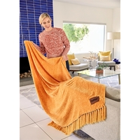50" x 70" throw made from soft premium knitted yard.... from ASI 91605 Towel...