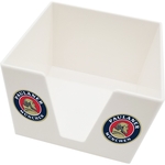 White Square Plastic Napkin Holder