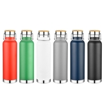 20 OZ BAMBOO LID VACUUM INSULATED BOTTLE