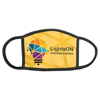 5" x 6" custom printed fabric face mask with nose bridge.... from ASI 92531...