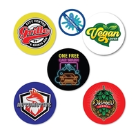 MicroHalt Plastic Token, Full Color Digital... from ASI 30270 Aakron Line