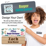 Full Color Rectangular Nametag