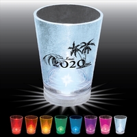 1.25 oz. Blinking Plastic Shot Glass