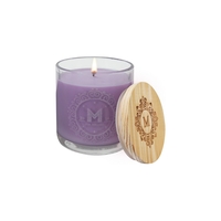 14oz Lavender Vanilla Candle in Glass Holder w/ Wood Lid... from ASI 74601...