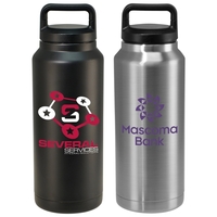 1 liter stainless steel tumbler with twist on/off lid and plastic... from ASI...