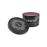 8oz Peony Rose Candle in Black Metal Tin... from ASI 74601 Calico