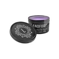 8oz Lavender Vanilla Candle in Black Metal Tin... from ASI 74601 Calico