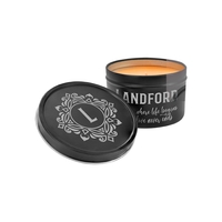 8oz Bright Citrus Candle in Black Metal Tin... from ASI 74601 Calico