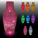 8 oz. Plastic Single Light-Up Martini Top Shaker
